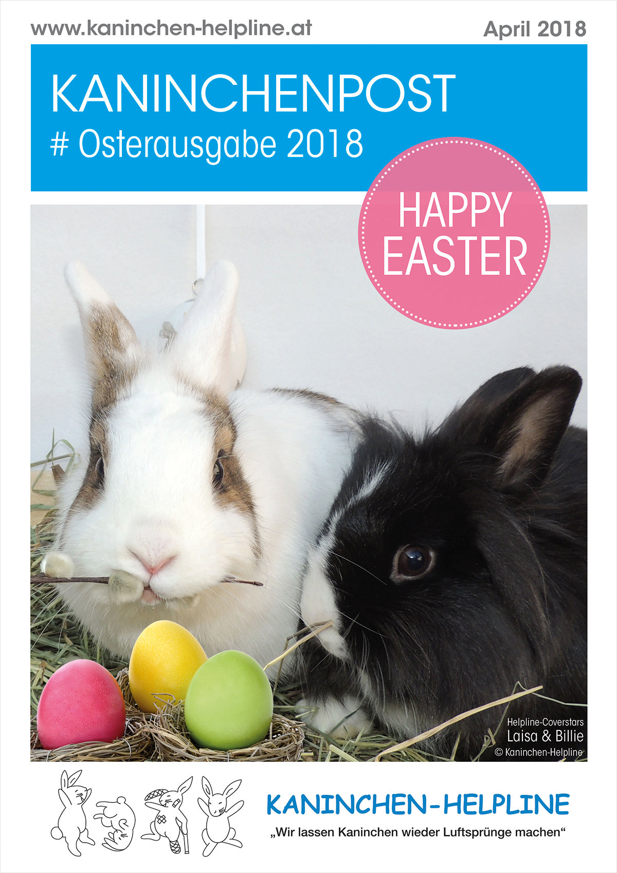 Kaninchenpost Ostern 2018